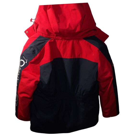 TOMMY HILFIGER Women's 3 in1 All‎ Weather System Jacket Navy/Red size L - Picture 2 of 6